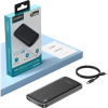 Батарея універсальна Choetech 10000mAh, 12W, USB-A, USB-C, Black (B850-ACBK)