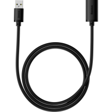 Дата кабель USB 2.0 AM/AF 1.5m cluster black Baseus (B00631101111-00)