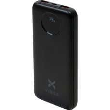 Батарея универсальная Vinga 10000 mAh 22.5W Display Black (VPBB1022)