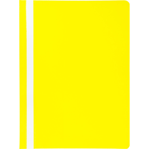 Папка-швидкозшивач Buromax з прозорим верхом A4 Жовтий (BM.3313-08)