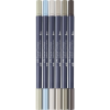 Художній маркер Faber-Castell набір акварельних двосторонніх Goldfaber Gofa Sketch Markers Architecture, 6 кольорів (32545)