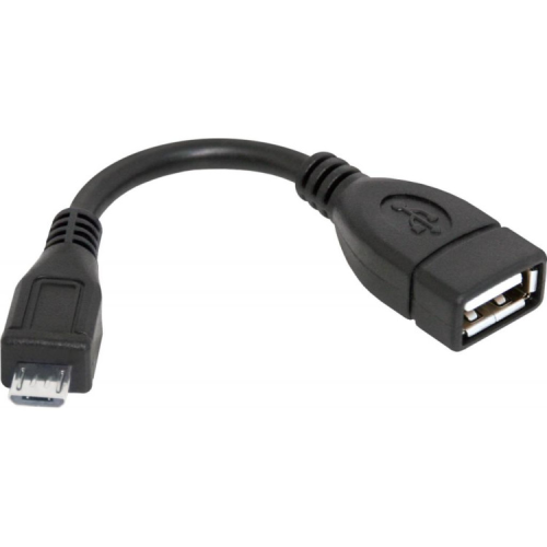 Перехідник OTG USB 2.0 AF to Micro 5P 0.08m Defender (87300)