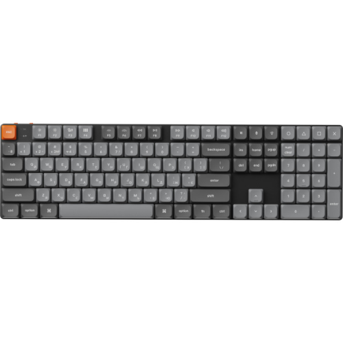 Клавіатура Keychron K5 Max Gateron Brown Switch RGB UA Black (K5M-H3-UA)