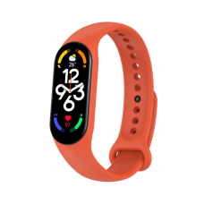 Ремінець до фітнес браслета BeCover Silicone для Xiaomi Mi Smart Band 7 Orange (707482)