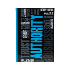 Канцелярская книга Axent Colors А4, 80 листов, клетка, голубая (8421-05-A)