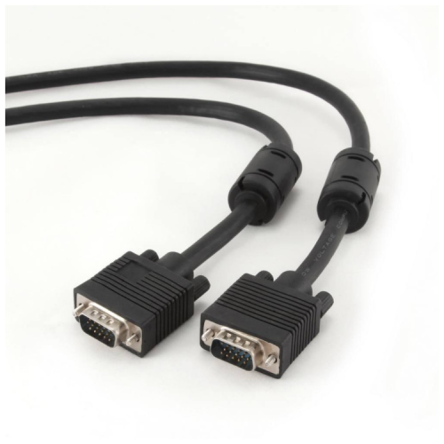 Кабель мультимедийный VGA M to VGA M 15.0m Cablexpert (CC-PPVGA-15M-B)