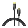 Кабель мультимедійний DisplayPort M to DisplayPort M 2.0m 8K60Hz black Vention (HCCBH)
