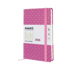 Еженедельник Axent датированный 2025 Partner Gently 145х210 мм, розовый (8822-25-03-A)