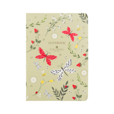 Книга записна Axent A5 TR Secret Garden 2, 80 аркушів клітинка (8700-18-A-TR)