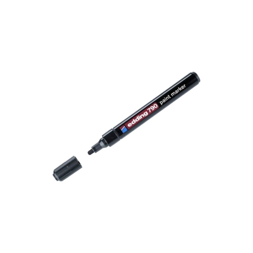 Маркер Edding Paint e-790 2-3 мм, round tip, black (790/01)