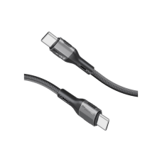 Дата кабель USB-C to USB-C 1.2m 60W PD FletchLink-CC black Promate (fletchlink-cc.black)