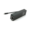 Концентратор Voltronic USB-C to 3xUSB 3.0 + RJ45 1000Mbps black (YT-TCA3H3+Et-W)