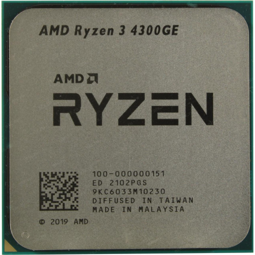 Процессор AMD Ryzen 3 4300GE (100-000000151)