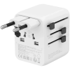 Зарядное устройство Canyon OnTour 20 2xUCB-C + USB-A EU/UK/US/AUS 20W White (CNS-TA20W1005W)