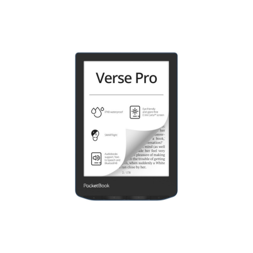 Электронная книга Pocketbook 634 Verse Pro, Azure (PB634-A-CIS)