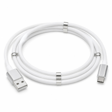 Дата кабель USB 2.0 AM to USB-C 1.0m 2.4A white XoKo (XK-UTC-001-WH)