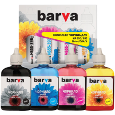 Чернила Barva HP 655/178/650, 4x90 г BK/C/M/Y (H655-090-MP)