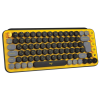 Клавіатура Logitech POP Keys Wireless Mechanical Keyboard UA Blast Yellow (920-010735)