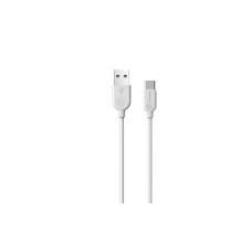 Дата кабель USB 2.0 AM to USB-C 3.0m 2.4A BX14 white BOROFONE (6957531090397)