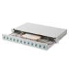 Патч-панель 1U 19", 12xLC duplex, incl, Splice Cass, OM3 Color Pigtails, Adapter Digitus (DN-96331/3)