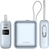Батарея універсальна Choetech 10000mAh, 35W, PD/3.0, LED Display, buid-in type-C cabel, Blue (B832-LBE)