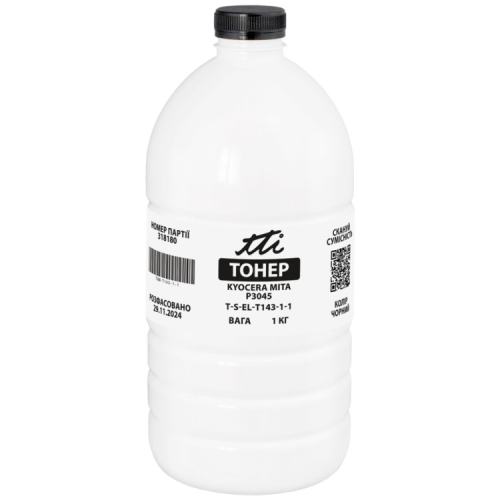 Тонер Kyocera Mita P3045, 1 кг TTI (TSM-T143-1-1)