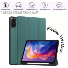 Чохол до планшета BeCover Flexible TPU Mate Xiaomi Redmi Pad 2 11.0" Dark Green (715598)