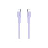 Дата кабель USB-C to USB-C 1.0m OnWire 60CL C-C 60W COLOR Braided 1m Purple Canyon (CND-CCAP60AB10PU)