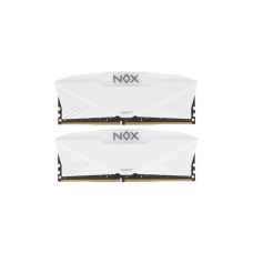 Модуль пам'яті для комп'ютера DDR4 16GB (2x8GB) 3200 MHz NOX RGB White Apacer (AH4U16G32C28YNWAA-2)