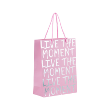 Подарочный пакет Axent бумажный Live the moment 18х24 см (8501-29-A)