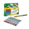 Фломастеры Crayola Metallic, 6 шт (58-8828)