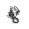 Дата кабель USB 2.0 AM to Lightning + Micro 5P + Type-C 1.2m 66W black Essager (EXCMTL-XJ01)