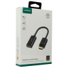 Перехідник Display Port M to HDMI F 1080P black Ugreen (40362)