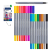 Художній маркер Faber-Castell акварельних двосторонніх Goldfaber Aqua Dual Marker, 18 кольорів (32363)