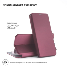 Чохол до мобільного телефона BeCover Exclusive Samsung Galaxy A27 SM-A276 Red Wine (715687)