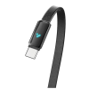 Дата кабель USB-C to USB-C 1.0m 5A 100W ultra-thin black ColorWay (CW-CBPDCC100-BK)