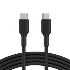 Дата кабель USB-C to USB-C 2.0m PVC black Belkin (CAB003BT2MBK)
