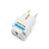 Переходник Atcom UK/US-розетка - Евро-вилка (17441)