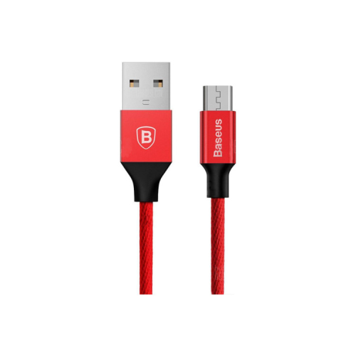 Дата кабель USB 2.0 AM to Micro 5P 1.5m red Baseus (CAMYW-B09)