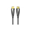 Кабель мультимедійний HDMI M to HDMI M 60.0m V2.1 Optical 8K 60Hz 48Gbps Dolby 7.1 black VENTION (ALBBAE)