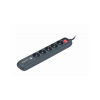 Сетевой фильтр питания EnerGenie SPG5-U2-5 Power strip with USB charger, 5 sockets, (SPG5-U2-5)