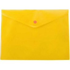 Папка - конверт Buromax А5, with a button, yellow (BM.3936-11)