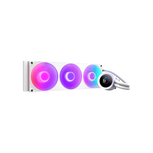 Система жидкостного охлаждения NZXT Kraken Plus RGB V2-360 mm AIO liquid cooler Wh (RL-KR360-W2)