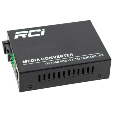 Медіаконвертер RCI 100M, 20km, SC, RJ45, Tx 1310nm, standart size metal case (RCI902W-FE-20-T)