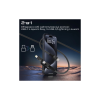 Дата кабель USB-C to USB-C/Lightning powerlink-cci.black Promate (powerlink-cci.black)