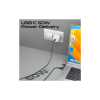 Дата кабель USB-C to USB-C/Lightning powerlink-cci.black Promate (powerlink-cci.black)