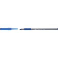 Ручка кулькова Bic Round Stic Exact овальний корпус з гумовим грипом Синя (bc918543)