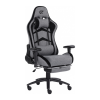 Кресло игровое GT Racer X-2534-F Gray/Black Suede (X-2534-F Fabric Gray/Black Suede)