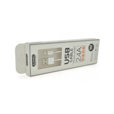 Дата кабель USB 2.0 AM to Lightning 1.0m YUANZHUANG White 2.4А iKAKU (YUANZHUANG)