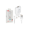 Зарядний пристрій XO L37 2.1A/1USB + cable Micro-USB White (XO-L37-MCR)